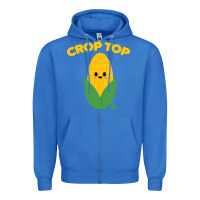 True Royal corn t  shirt c r o p t o p t  shirt Zipper Hoodie - trangStudio