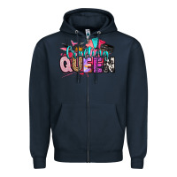 Navy crafting queen Zipper Hoodie - Artiststas