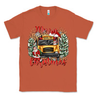 Copper merry christmas school bus Classic Tee - texasbilliewilder