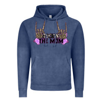 Vintage Denim Rockin' the Mom Vintage Hoodie - CowGirlArtShop