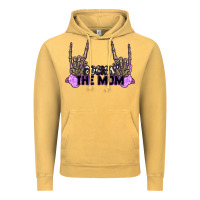 Vintage Mustard Rockin' the Mom Vintage Hoodie - CowGirlArtShop