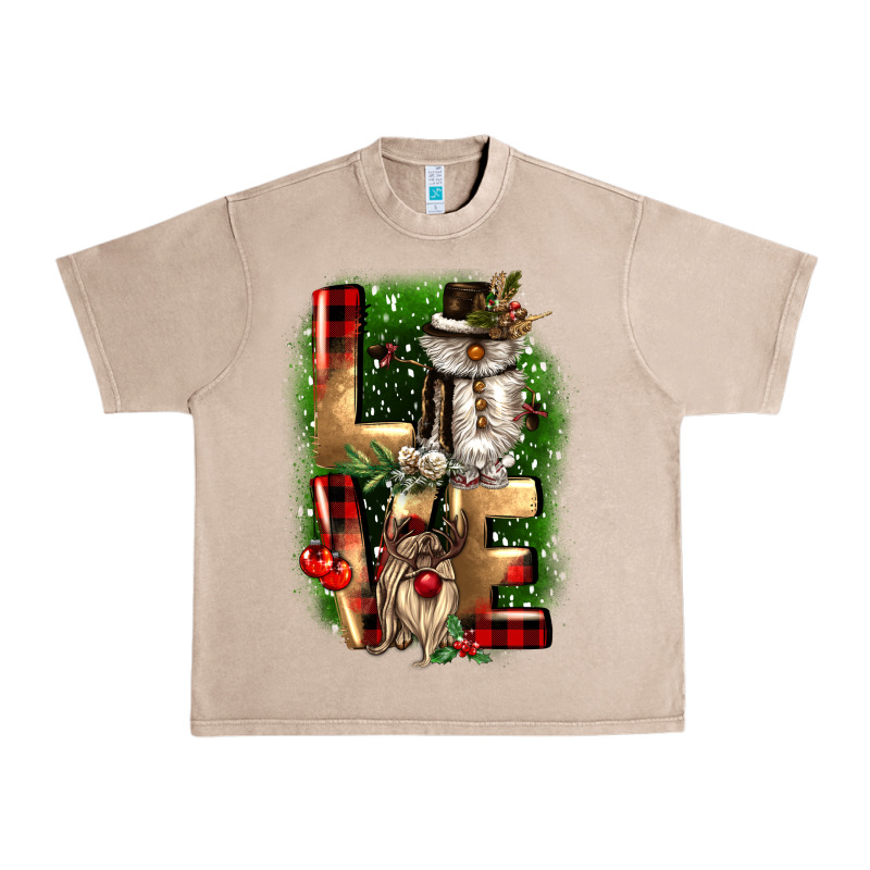 Love Snowman Gnome Urban Heavy Tee by CowGirlArtShop | Teevron