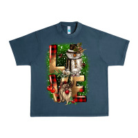 Midnight Navy love snowman gnome Urban Heavy Tee - CowGirlArtShop