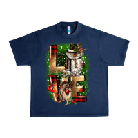 Navy love snowman gnome Urban Heavy Tee - CowGirlArtShop
