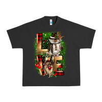 Pigment Black love snowman gnome Urban Heavy Tee - CowGirlArtShop