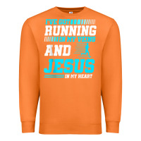 Carrot Christian Runner Half Marathon Running Race Jesus Gift Premium Sweatshirt - trangStudio