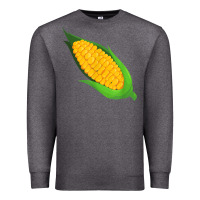 Charcoal Heather corn costume funny halloween party thanksgiving kids t shirt Premium Sweatshirt - trangStudio