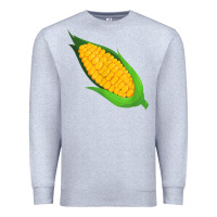 Heather Grey corn costume funny halloween party thanksgiving kids t shirt Premium Sweatshirt - trangStudio