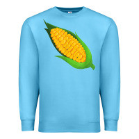 Ocean Blue corn costume funny halloween party thanksgiving kids t shirt Premium Sweatshirt - trangStudio