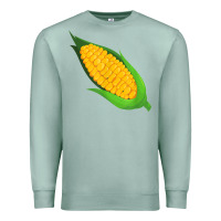 Seafoam corn costume funny halloween party thanksgiving kids t shirt Premium Sweatshirt - trangStudio