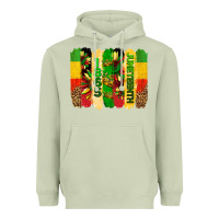 Matcha juneteenth brushstrokes Heavyweight Hoodie - BarkalooDesign