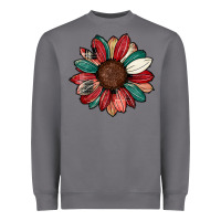 Storm Christmas sunflower Heavyweight Sweatshirt - CowhideDigitalArt