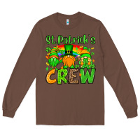 Chestnut St. Patrick's Day crew Long Sleeve Tee - OliviaCreatesArt