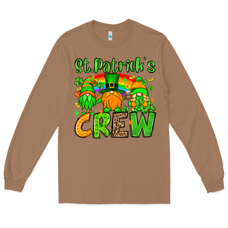 St. Patrick's Day Crew Long Sleeve Tee by OliviaCreatesArt | Teevron