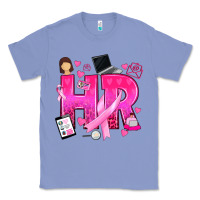 Colony Blue breast cancer hr human resources Classic Tee - texasbilliewilder