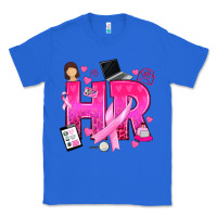 True Royal breast cancer hr human resources Classic Tee - texasbilliewilder