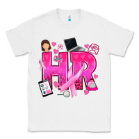 White breast cancer hr human resources Classic Tee - texasbilliewilder
