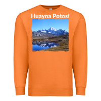 Carrot Bolivia Huayna Potosi Mountain Andes Art Premium Sweatshirt - trangStudio
