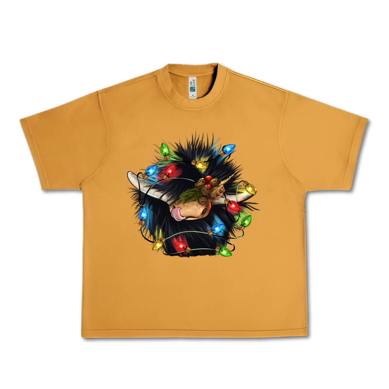 Christmas Black Angus Gnome Urban Heavy Tee by CowGirlArtShop | Teevron