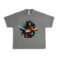 Tornado christmas black angus gnome Urban Heavy Tee - CowGirlArtShop