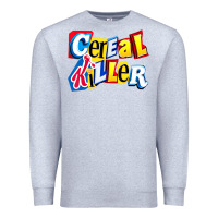 Heather Grey Cereal Killer For The Cereal Lovers In Your Family Premium Sweatshirt - trangStudio