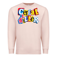 Pale Pink Cereal Killer For The Cereal Lovers In Your Family Premium Sweatshirt - trangStudio