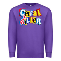 Purple Cereal Killer For The Cereal Lovers In Your Family Premium Sweatshirt - trangStudio