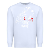 White stay woke freddy krueger Premium Sweatshirt - trangStudio