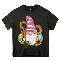 Asphalt easter gnomes egg carrot sunflowers Heavy Core Tee - RanaPortraitStore