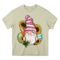 Mossy easter gnomes egg carrot sunflowers Heavy Core Tee - RanaPortraitStore