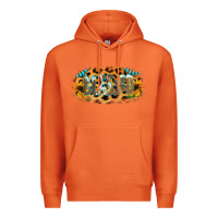 Carrot Blessed Sunflower Gemstone Premium Hoodie - RanaPortraitStore
