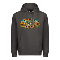 Smoke Blessed Sunflower Gemstone Premium Hoodie - RanaPortraitStore