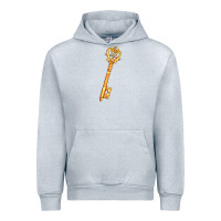 Heather Grey love key Urban Hoodie - AdoDesignShop