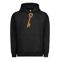 Pigment Black love key Urban Hoodie - AdoDesignShop