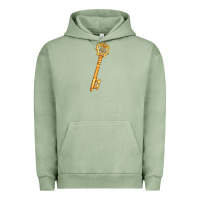 Pigment Oil Green love key Urban Hoodie - AdoDesignShop
