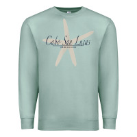 Seafoam CABO SAN LUCAS Mexico Souvenir Travel Gift Starfish Premium Sweatshirt - trangStudio