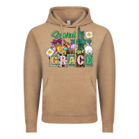 Vintage Coffee Saved by his grace Easter Vintage Hoodie - CowGirlArtShop