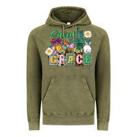 Vintage Olive Saved by his grace Easter Vintage Hoodie - CowGirlArtShop