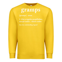 Lemon Grandpa Gift for Gramps, Fathers Day Birthday Gift Idea Premium Sweatshirt - trangStudio