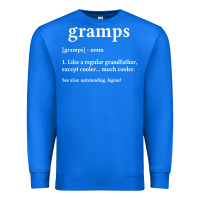 True Royal Grandpa Gift for Gramps, Fathers Day Birthday Gift Idea Premium Sweatshirt - trangStudio