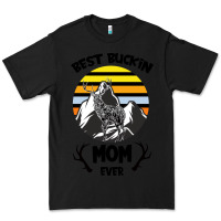 Black Best Buckin Mom Ever Premium Tee - Bettercallsaul