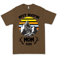 Cacao Best Buckin Mom Ever Premium Tee - Bettercallsaul