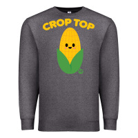 Charcoal Heather corn t  shirt c r o p t o p t  shirt Premium Sweatshirt - trangStudio