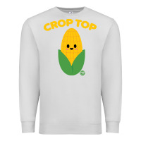 Dove Grey corn t  shirt c r o p t o p t  shirt Premium Sweatshirt - trangStudio