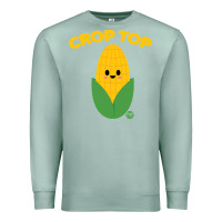 Seafoam corn t  shirt c r o p t o p t  shirt Premium Sweatshirt - trangStudio
