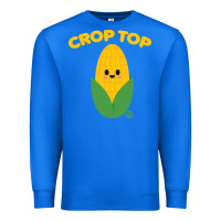 True Royal corn t  shirt c r o p t o p t  shirt Premium Sweatshirt - trangStudio