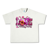 Pistachio love christmas pink Urban Heavy Tee - CowGirlArtShop
