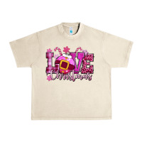 Sandshell love christmas pink Urban Heavy Tee - CowGirlArtShop