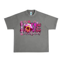 Tornado love christmas pink Urban Heavy Tee - CowGirlArtShop