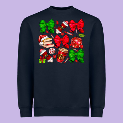 Christmas Teacher Heavyweight Sweatshirt Designed By Cowhidedigitalart